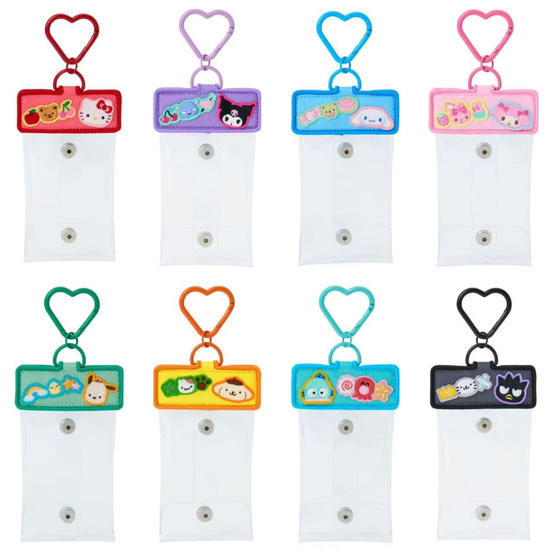 Sanrio｜Capsule Toy Collection Multi Clear Case with Carabiner｜10×7cm approx.