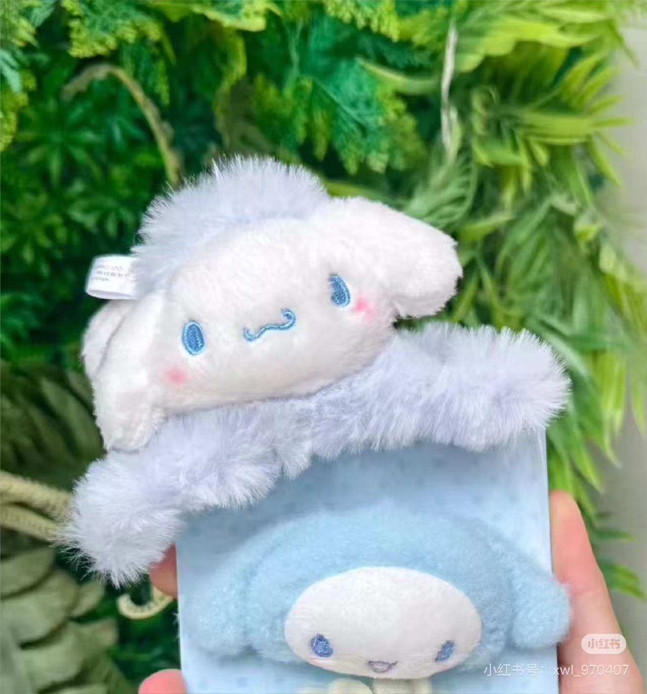 Sanrio｜Fluffy Face Mascot Hair Claw Clip｜12×8×8cm approx.