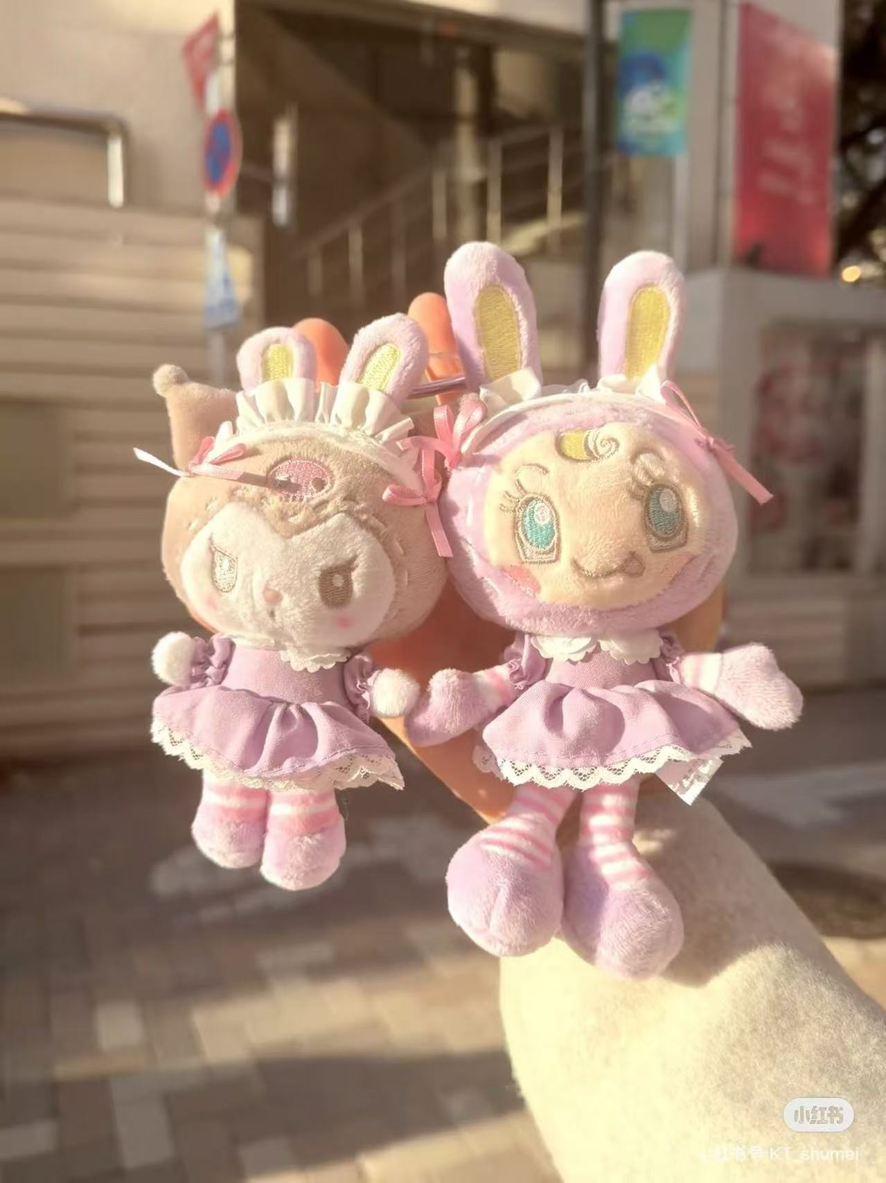 Sanrio｜Mezzo Piano Rabbit Mascot Holder /Plush Keychain