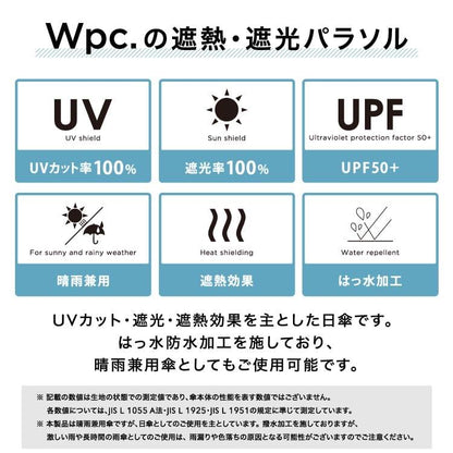 WPC｜哆啦A梦??WPC联名99%防紫外线mini轻量折叠伞/晴雨两用｜打开伞骨50cm