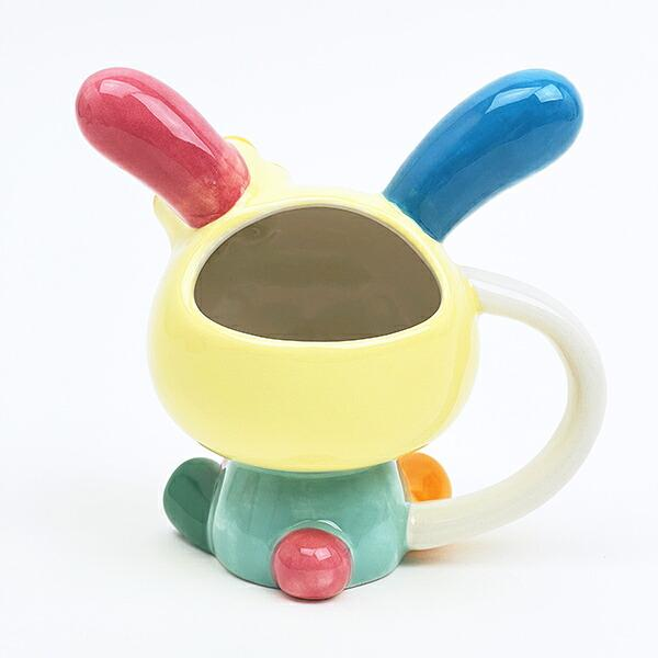 Sanrio｜Usahana Die-Cut Mug Cup｜10.9cm x 12cm x 7.7cm approx.