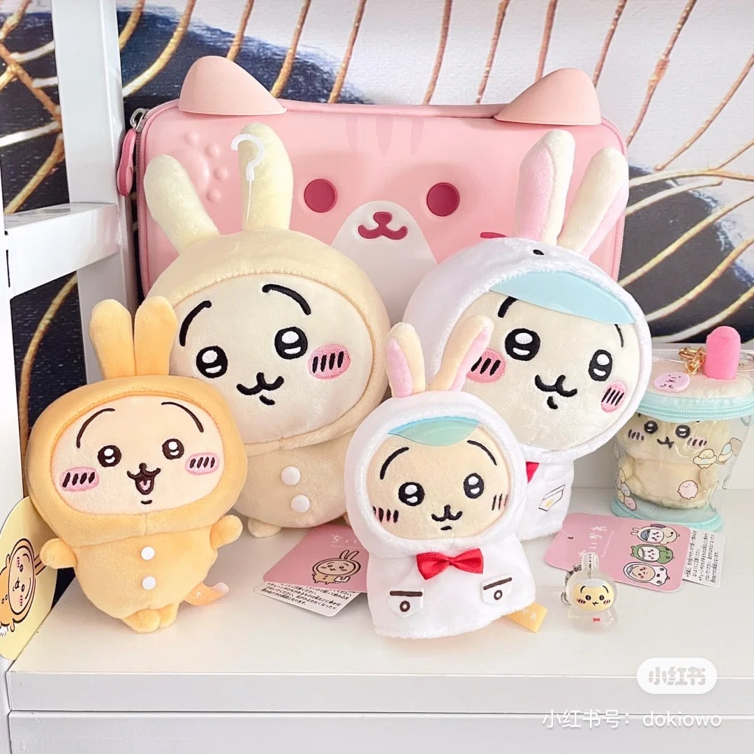 Chiikawa 吉伊卡哇｜雨衣系列挂件/还有防水小帽檐｜约H130 x W90 x D100mm