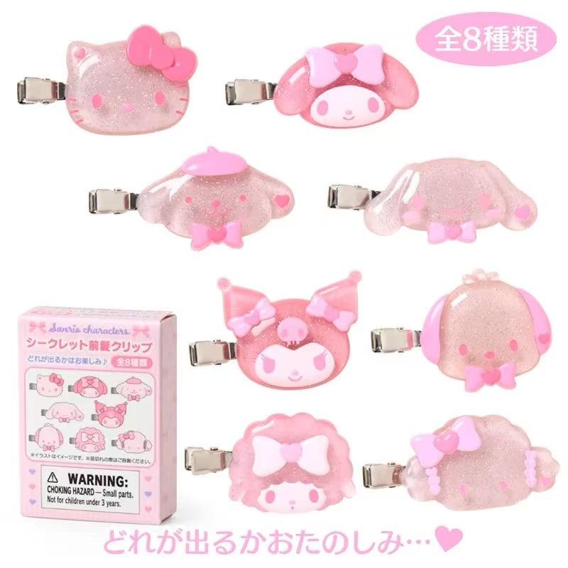 Sanrio｜Secret Bangs Clip - Sakura 2025 Blind Box/All 8 types｜1pcs