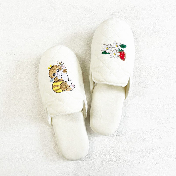 Mofusand｜Room Slippers - Shark Cat Nyan｜Free size (up to 24cm approx. )✔️