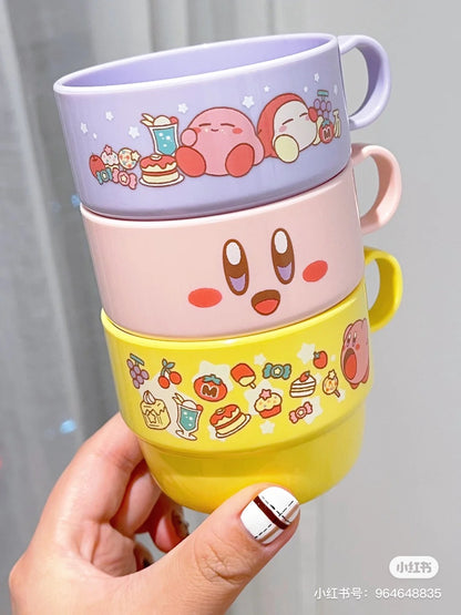 Kirby星之卡比｜三色叠杯套组/野餐杯/水杯｜约230ml