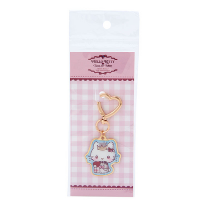 Sanrio｜Hello Kitty x Dolly Mix Metal Keychain/Keyring | 3.8×0.2×4.2cm approx.