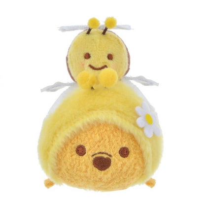 Disney｜2023蜜蜂日限定噗噗皮杰叠高高松松挂件/包挂｜全長:約13.5(cm)