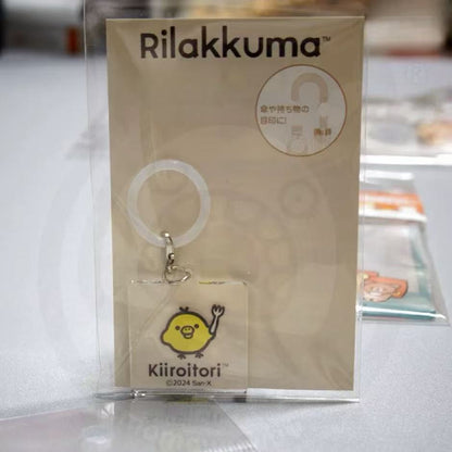 Rilakkuma｜Sign Charm Keychain/Keyring｜H61 x W41 x D3mm approx.
