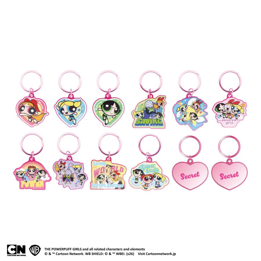 Powerpuff Girls｜framing keyrings mystery bag/blind box/All 10 types｜1pcs