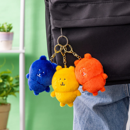 【limit 1】Nagano｜Characters Colorful Nagano Bear Mascot Holder /Plush Keychain｜H105 x W75 x D50mm approx.