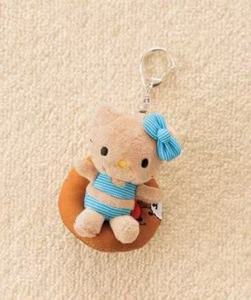 Sanrio｜Me% HELLO KITTY x ST. LOWRYS FARM Collaboration Mascot Holder /Plush Keychain