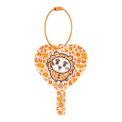 chiikawa｜Sweatshirt Style Leopard Mini Mirror Keychain mystery bag/blind box/All 8 types｜1pc