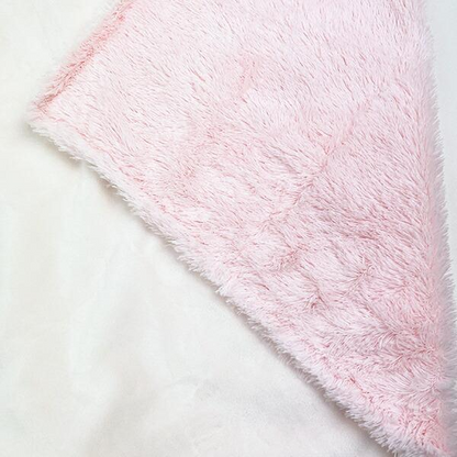 HelloKitty凯蒂猫｜Hoodie Hooded Blanket Winter White超可爱软乎乎冬日脸型连帽毛绒保暖毯｜约 H70 x W110cm（不含兜帽）