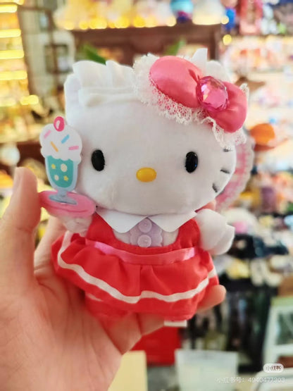 Hello kitty｜Lolita Fashion Mascot Holder /Plush Keychain｜H120 x W85 x D65mm approx.