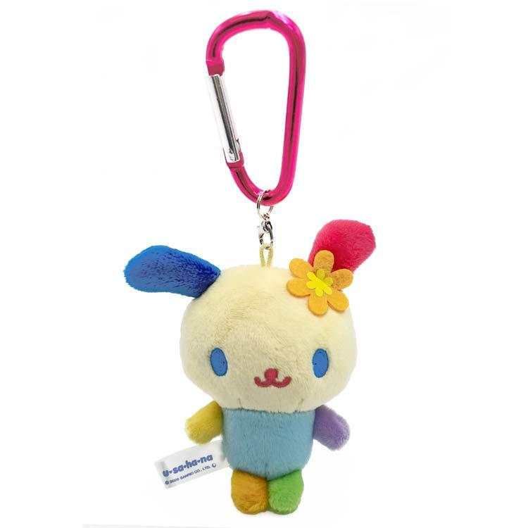 Sanrio｜Carabiner Mini Mascot Holder /Plush Keychain｜8.5cm×6cm×4.5cm approx.