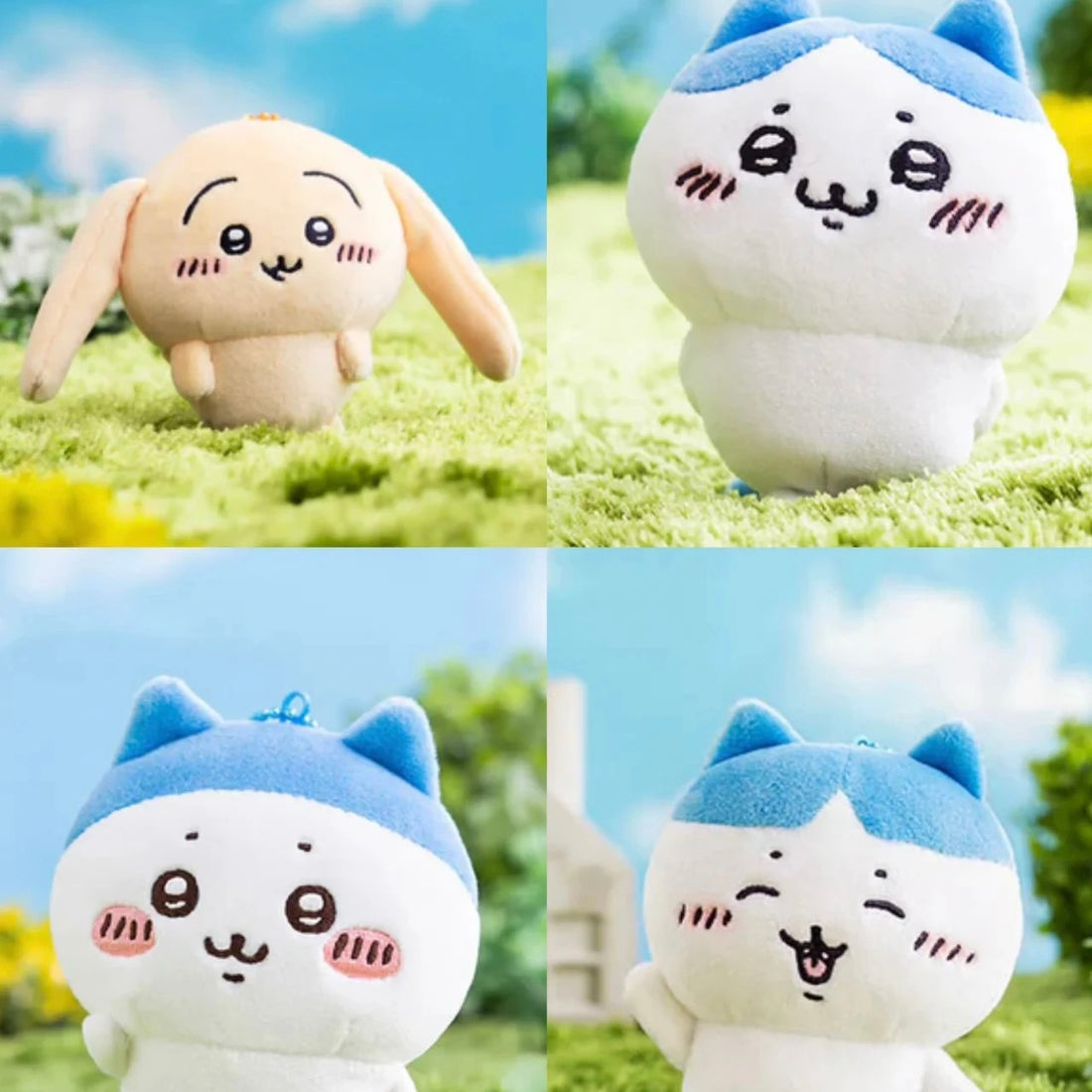 Chiikawa 吉伊卡哇|异头小八挂件/坏笑/中分/平头