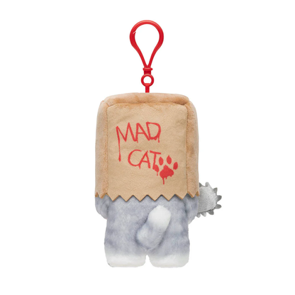 Mofusand｜Mischievous Chainsaw Meow Vibrating Mascot Holder /Plush Keychain｜H135mm x W105mm x D55mm approx.
