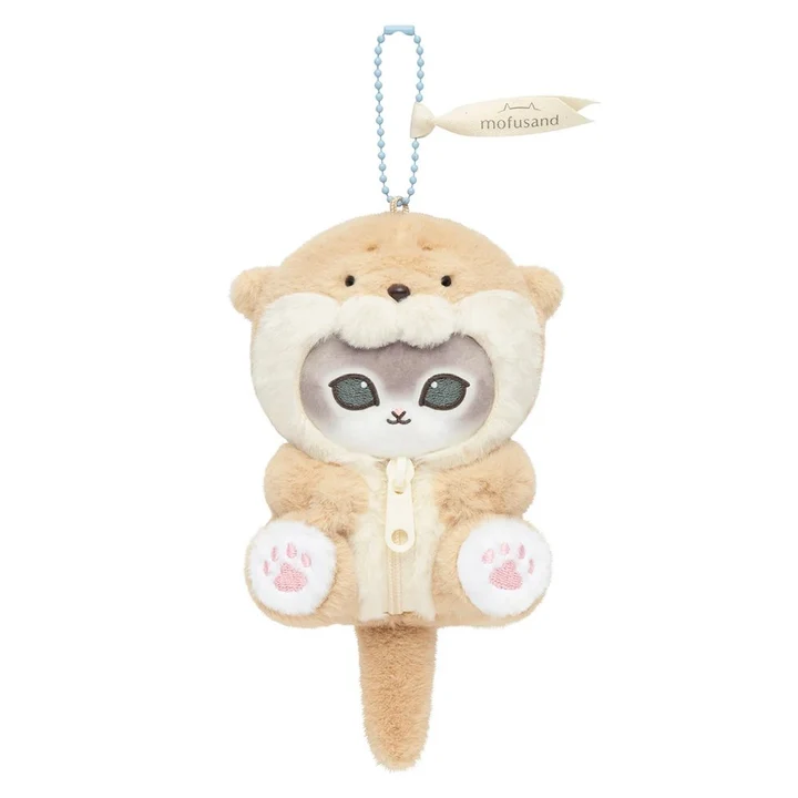 mofusand｜Fluffy Sea Creature Mascot Holder /Plush Keychain｜165×100×70mm approx.