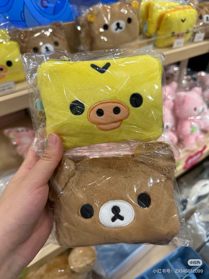 Rilakkuma｜Pass Case Card Holder Pouch｜100×130×20mm approx.