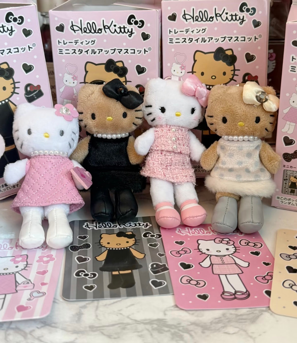 Sanrio｜Hello Kitty Long legs Mini Style Plush Keychain mystery bag/blind box/All 8 types｜1pcs