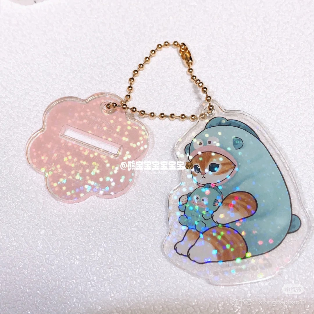 Mofusand｜Sanrio Characters Ackry Keychain Collection mystery bag/blind box/All 6 types｜1pcs