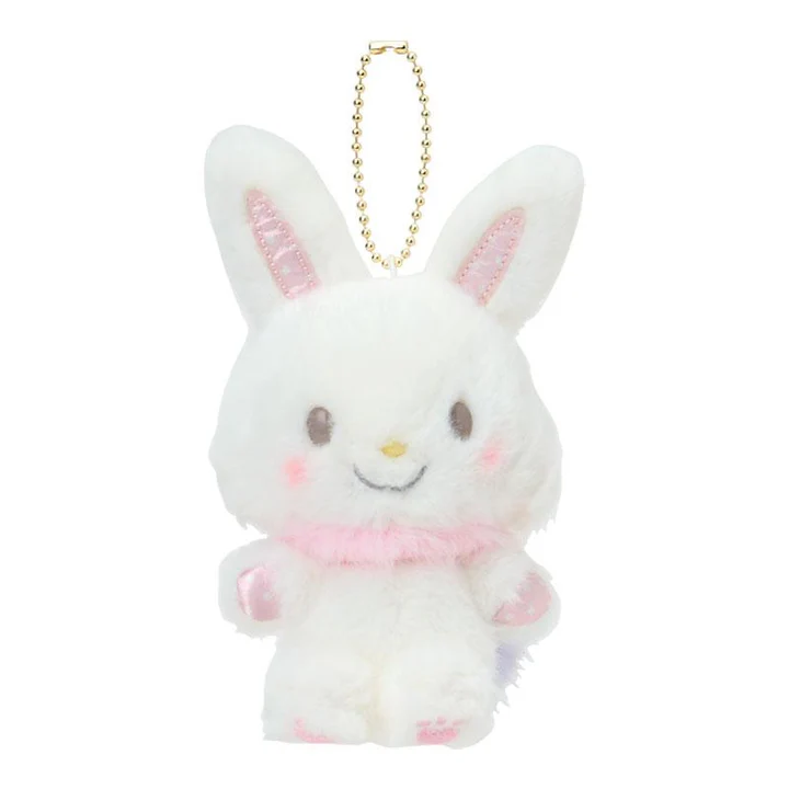 【limit 1】Sanrio｜Nap on Fluffy White Cloud Mascot Holder /Plush Keychain｜9×6.5×14cm approx.