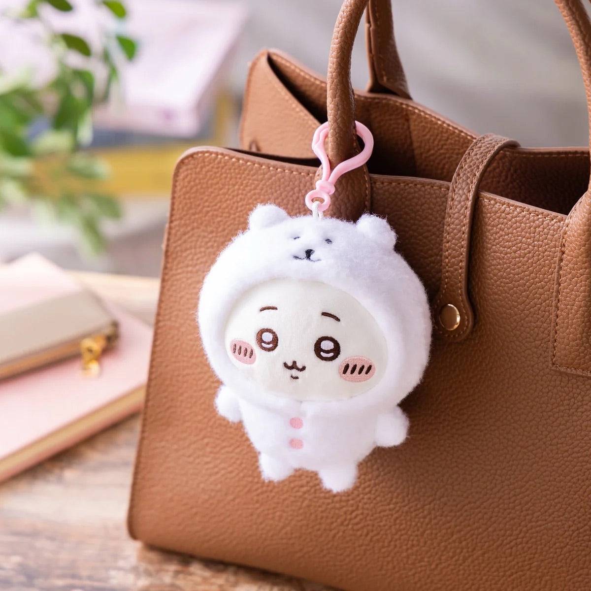 Chiikawa｜Nagano pajamas Mascot Holder /Plush Keychain｜H120×W100×D70mm approx.
