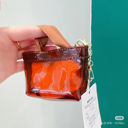 Miffy｜Ear Mini Clear Tote Coin Pouch Keychain｜H120 x W115 x D45mm approx.