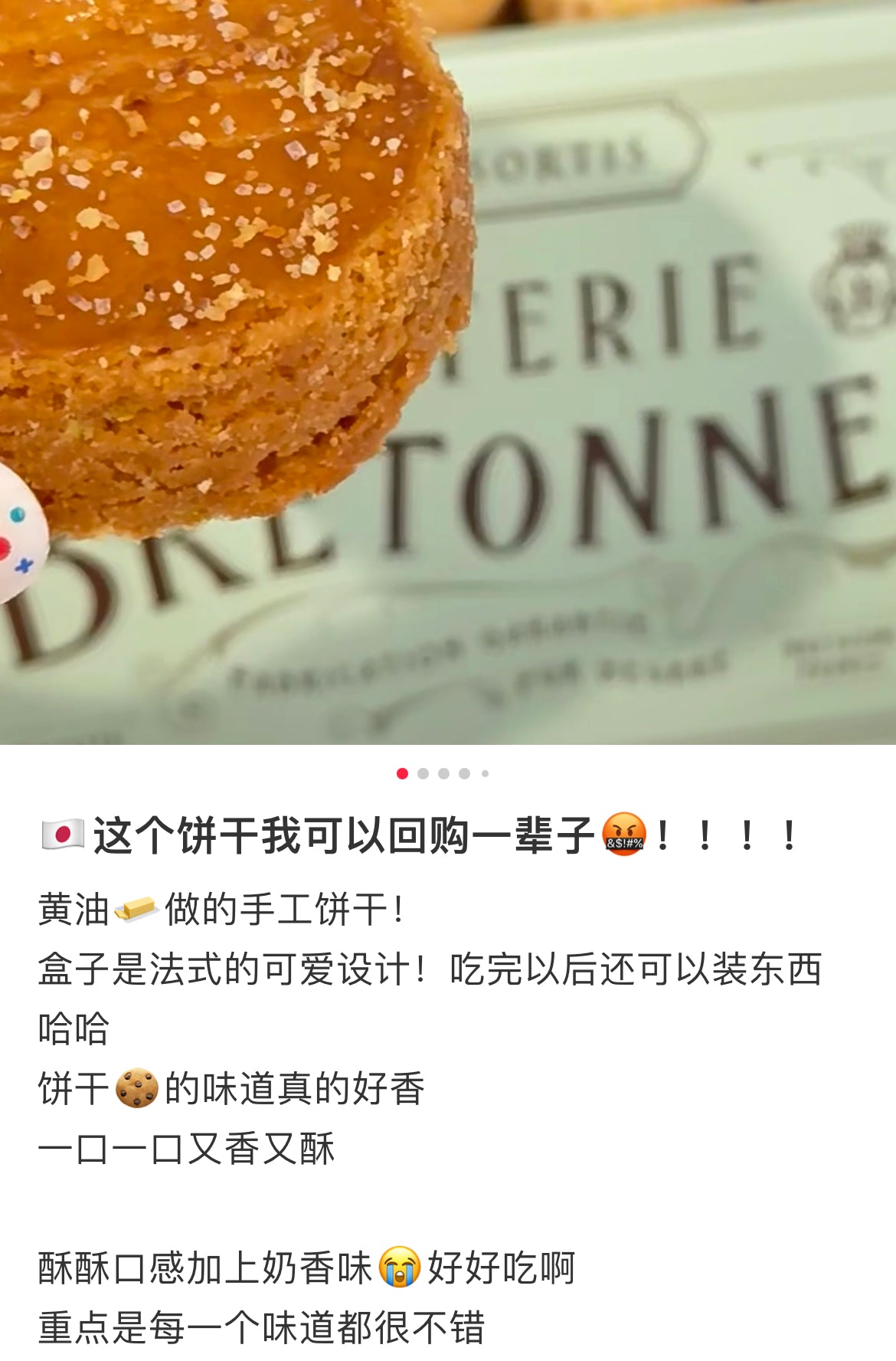 BISCUITERIE BRETONNE｜神户浓郁黄油香曲奇手工饼干铁盒/下午茶/6种口味/铁盒可单独做收纳｜23枚入【24.08.24】