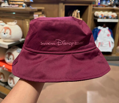 Disney迪士尼｜Lotso草莓熊可爱毛绒玩偶渔夫帽/遮阳帽