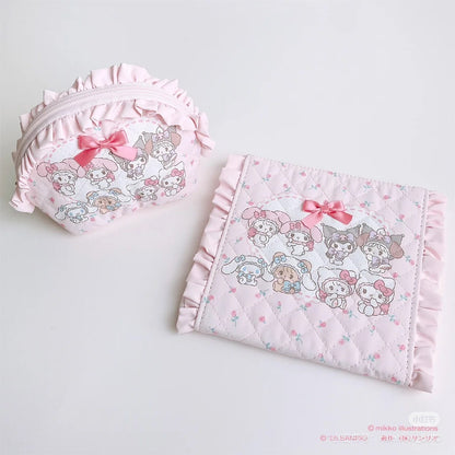 Sanrio｜Mikko Illustrations Characters Mirror｜18cm W x 2cm D x 15.5cm approx.