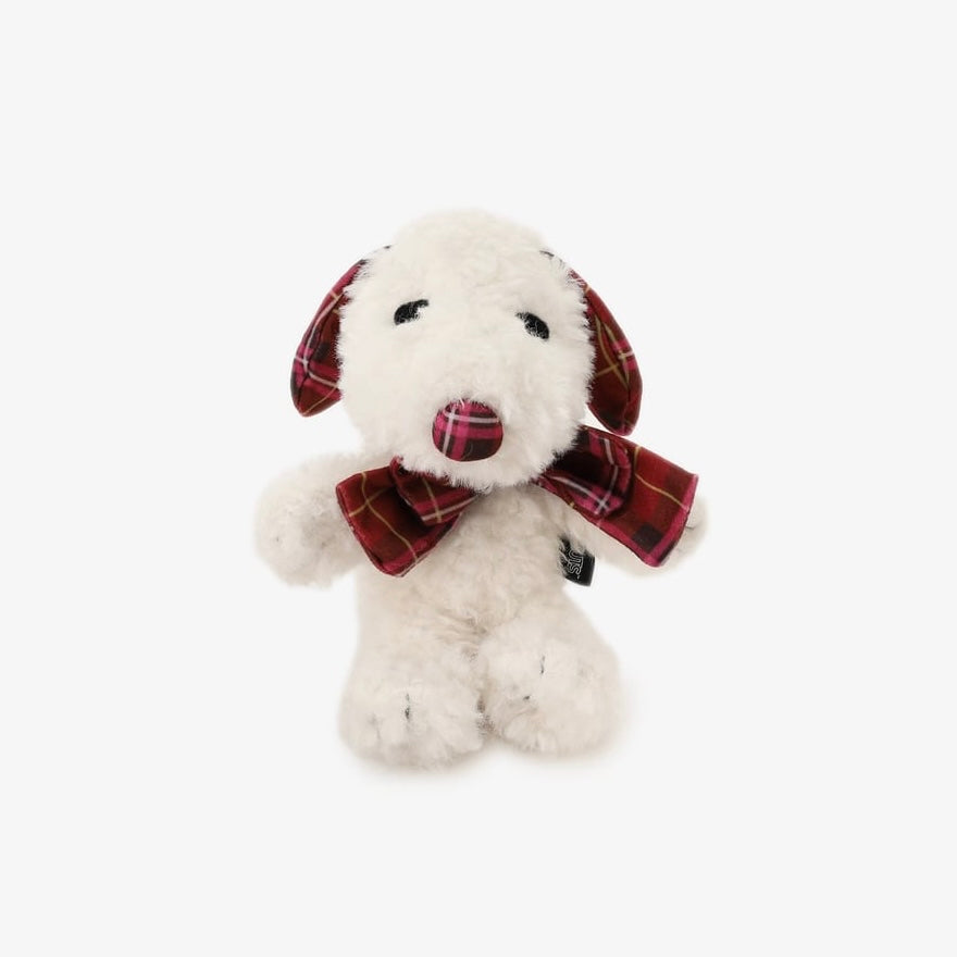 Snoopy|Afternoon Tea英伦风限定卷毛史努比挂件|縦(立)19cm(座)13.5cm/横13.5cm/厚み10cm