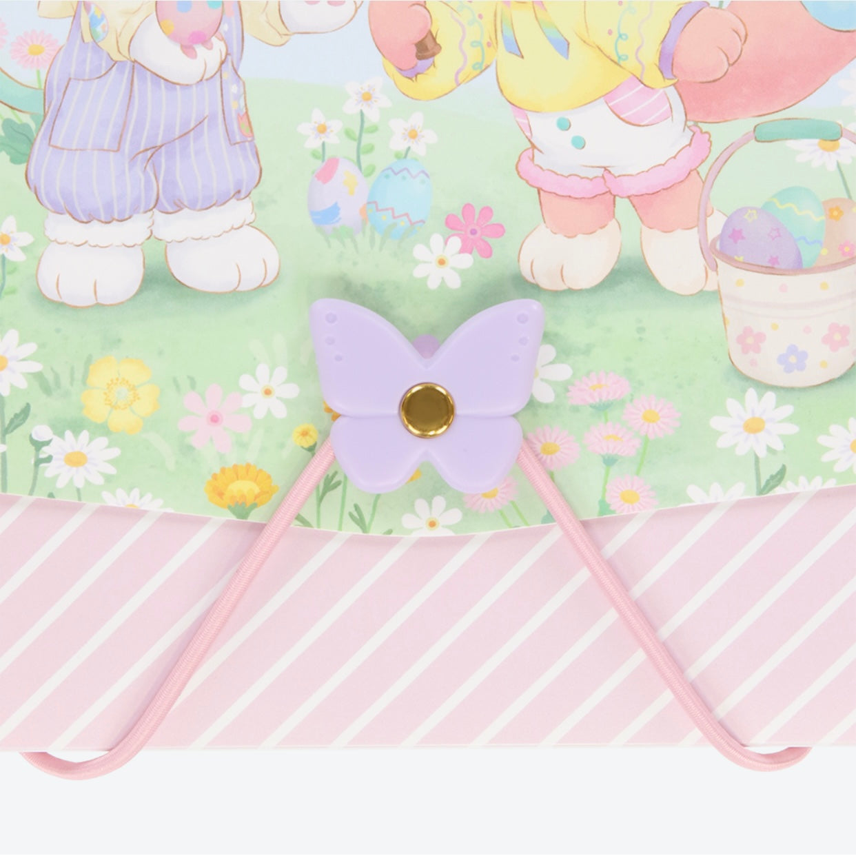 Disney迪士尼｜2024东迪春日复活节限定多卡位文件夹/图案内页/图案书签｜約纵24×奥行3×横さ32cm