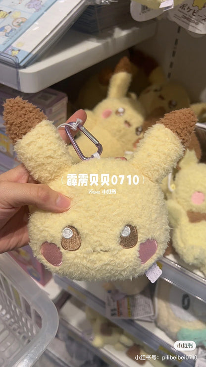 Pikachu皮卡丘｜Pokemon宝可梦小零钱包/耳机包/包挂｜约13x11.5x4.5cm