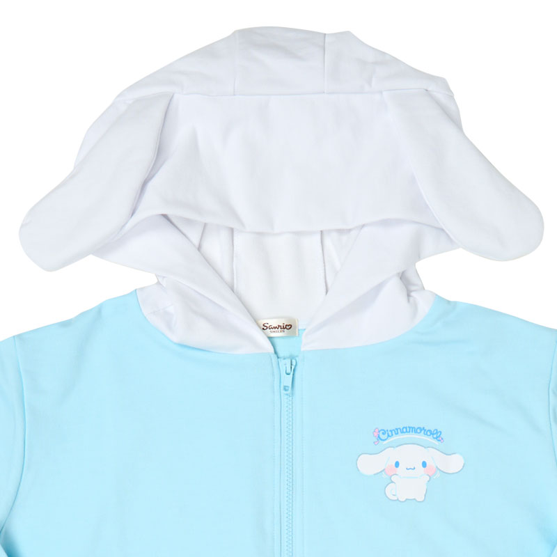Sanrio｜Cinnamoroll Plump Cheeks Zip-up Hoodie