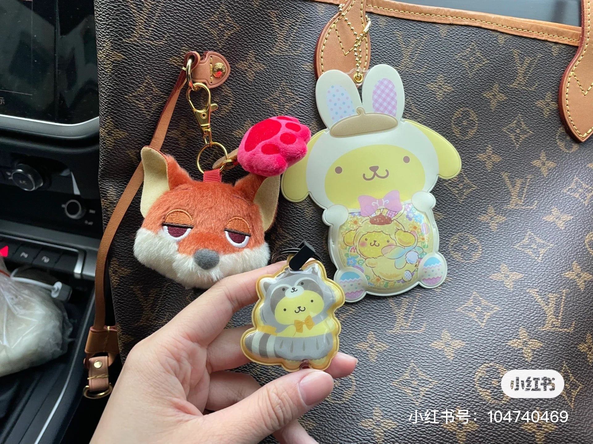 Disney迪士尼｜尼克/路西法肉球爪爪/钥匙扣/挂件｜全長:約11(cm)