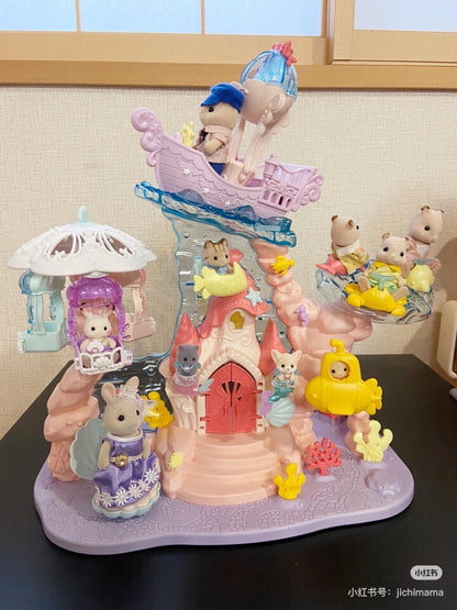 【限时折扣】SylvanianFamilies森贝儿家族｜Baby Mermaid Castle 美人鱼奇幻城堡系列套组/玩具/过家家5701