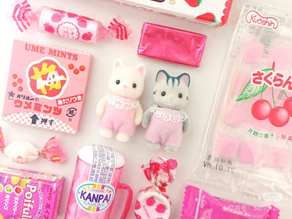SylvanianFamilies森贝儿家族｜Persian Cat Baby波斯猫宝宝植绒站宝/玩具/过家家