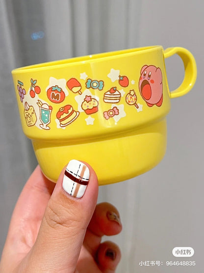 Kirby星之卡比｜三色叠杯套组/野餐杯/水杯｜约230ml