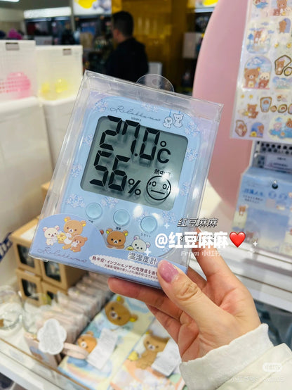 Rilakkuma｜Rainy Day to Sunny Thermohygrometer｜335×250mm approx.