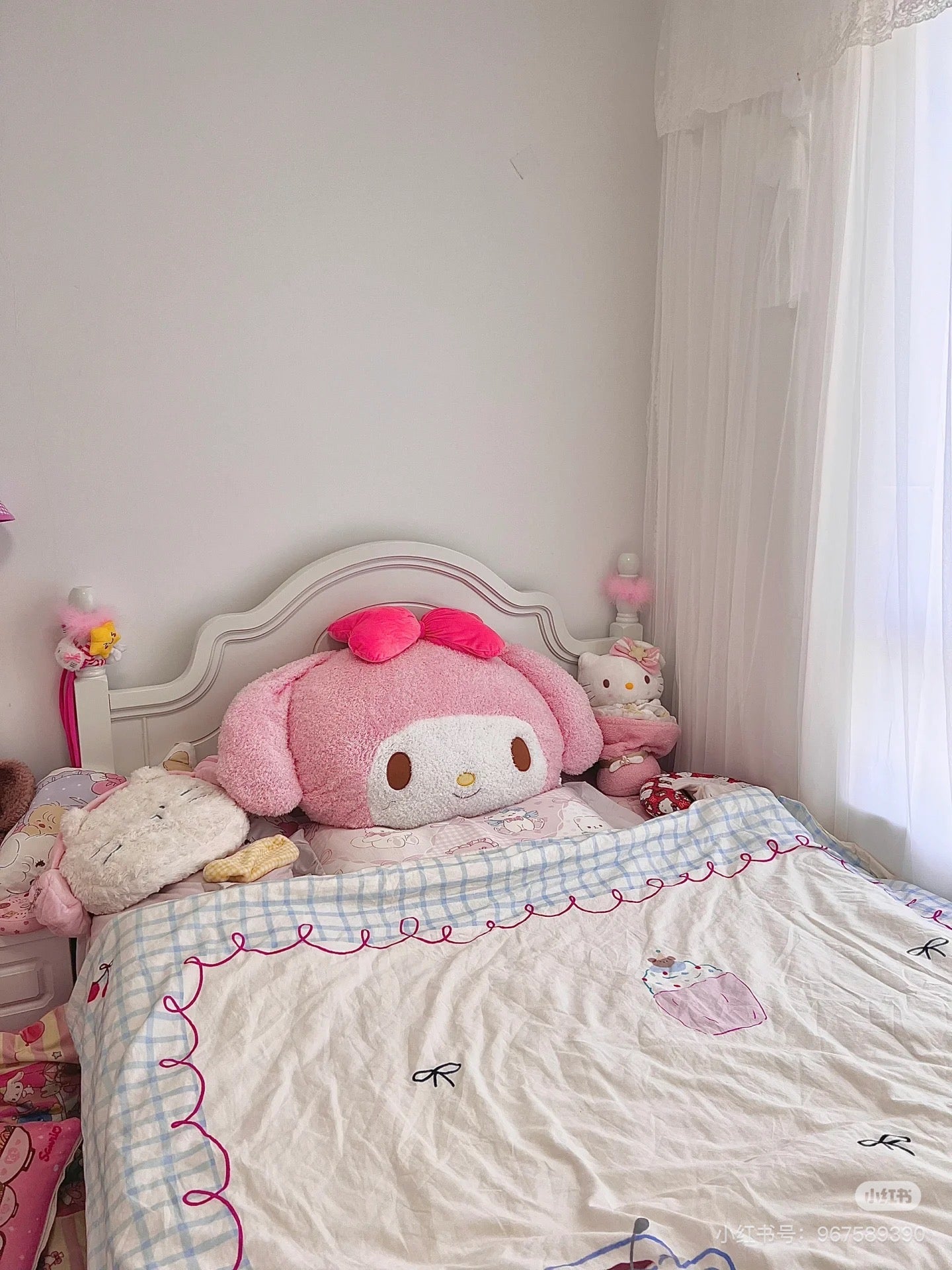 Sanrio三丽鸥｜ Big Face Cushion 超柔软巨型超大号脸型抱枕/靠垫｜ 约75 x 58 x 20cm