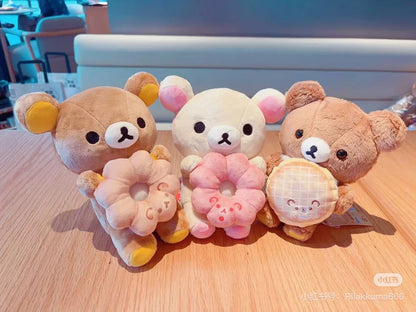 Rilakkuma｜Mister Donut Standing Plush Dolls/Plush Toy｜ 150×140×110mm approx.