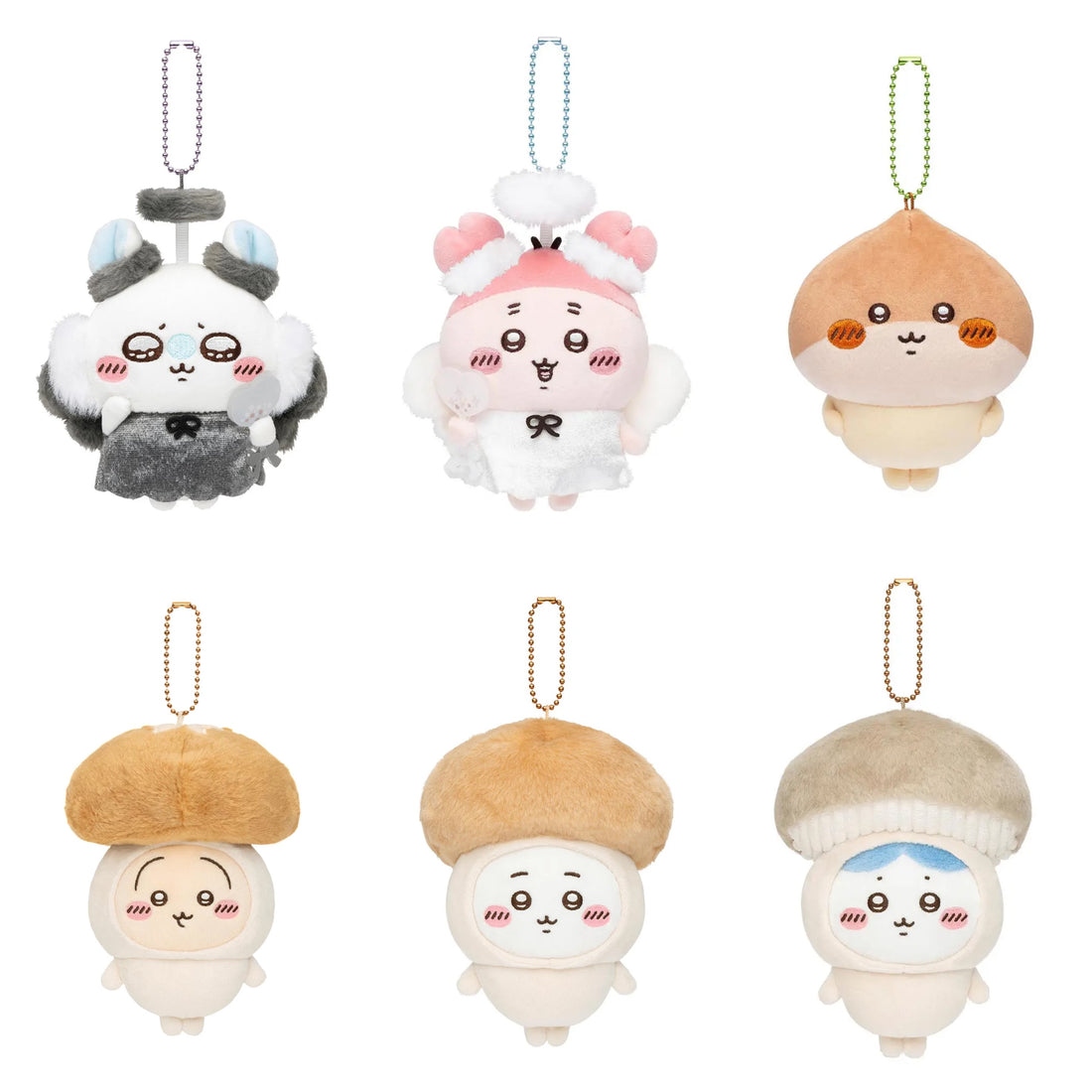 chiikawa|halloween Seasonal Mascot Holder /Plush Keychain|H135 x W115 x D80mm approx.