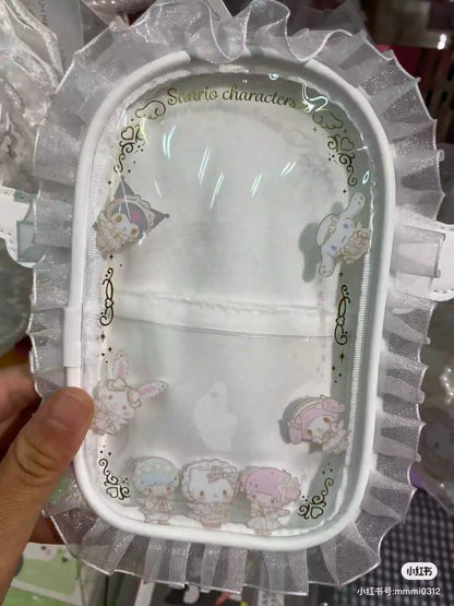 Sanrio｜Enjoy Idol Pure White Angel Acrylic Stand Holder｜17.5×3×18.5cm approx.