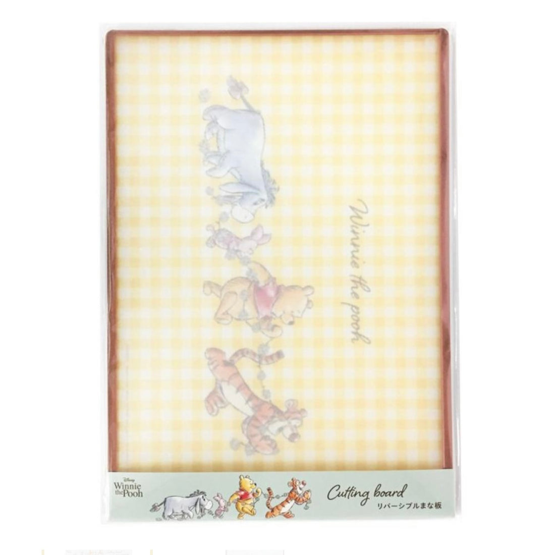 Disney迪士尼|日本制抗菌防滑耐热切菜板/洗碗机可用/反面也可爱