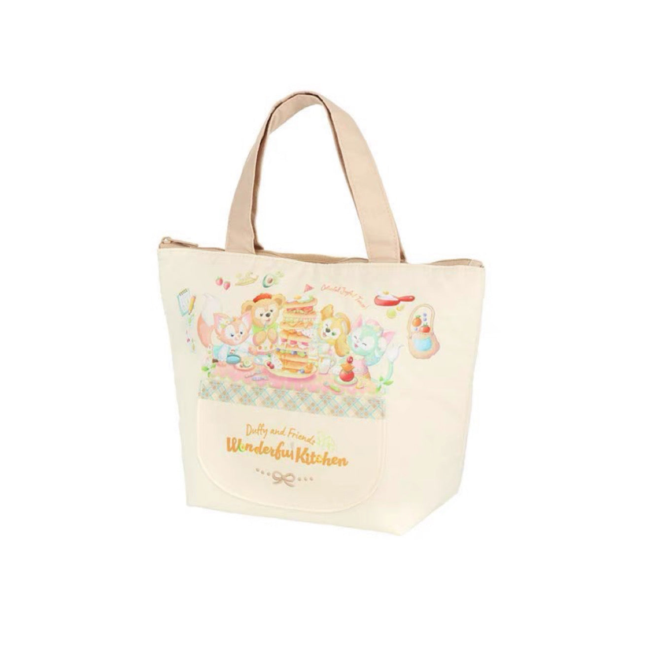 Disney迪士尼｜东迪梦幻奇妙厨房系列餐厅餐包/手提包/小托特包/正反面都可爱