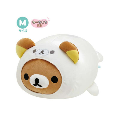Rilakkuma轻松熊｜海洋系列可爱海豹玩偶/抱枕
