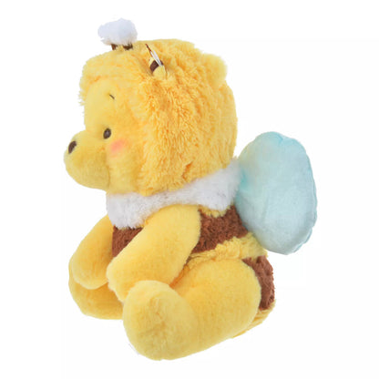 Disney｜Winnie the pooh小熊维尼2023蜜蜂日限定M号毛绒公仔玩偶/可脱帽｜高さ約35×幅30×奥行き22(cm)