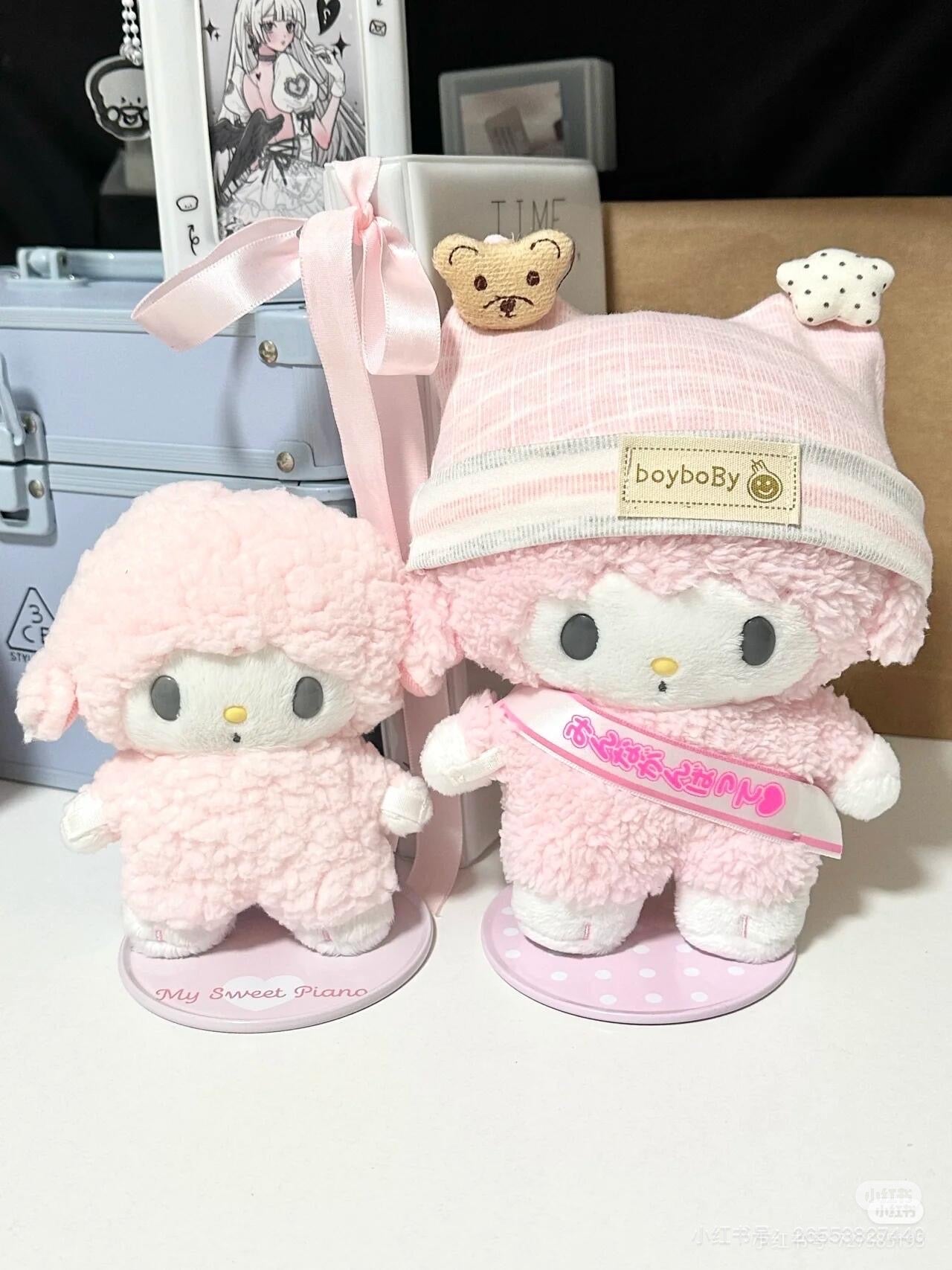 Sanrio｜Pitatto Friends Plush Doll｜S/11×6.5×14cm approx.