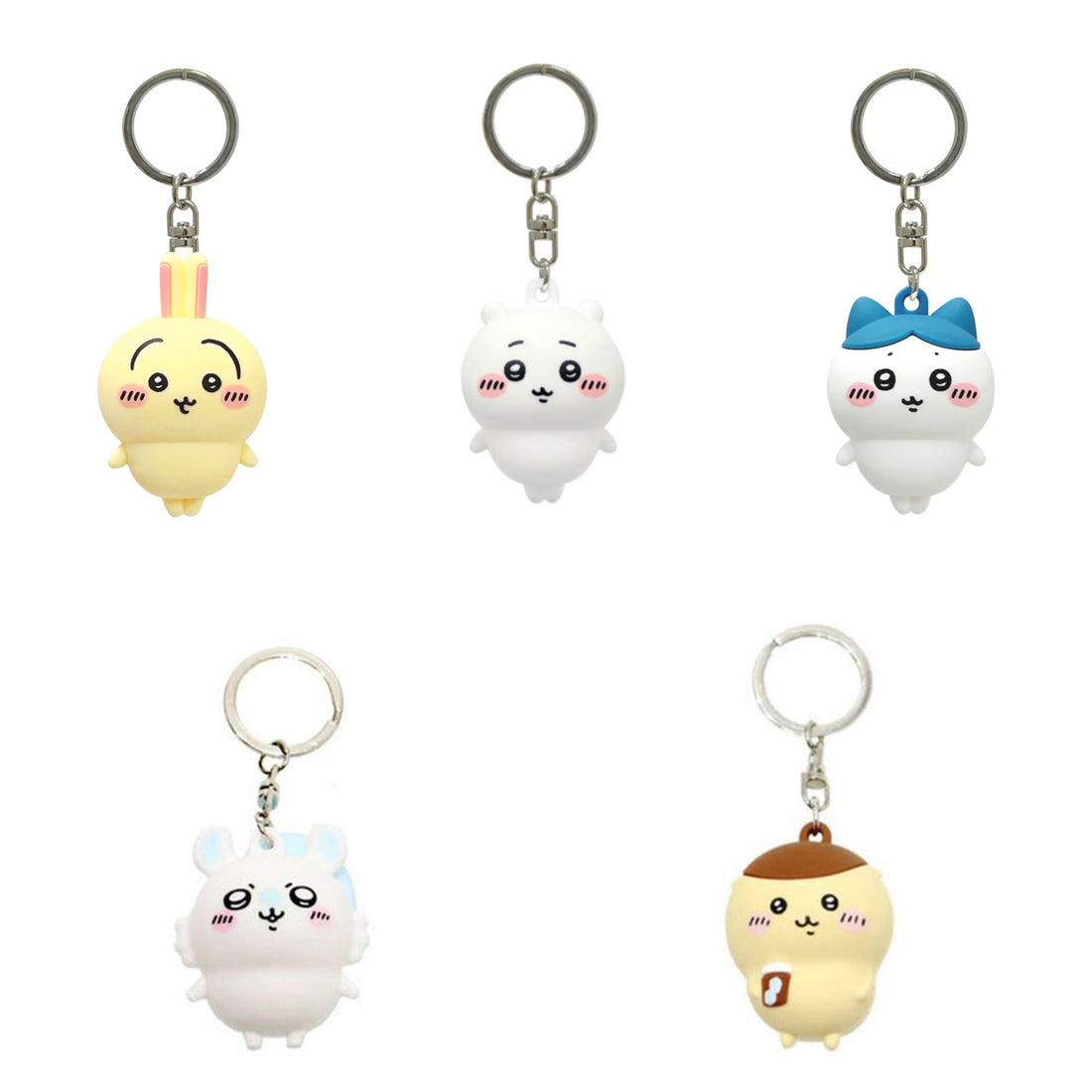 Chiikawa|Figure Keychain/Keyring|91×37×35mm approx.